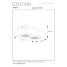 Lucide XIRAX - Spot plafond - LED Dim to warm - GU10 (MR16) - 2x5W 2200K/3000K - Noir