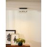 Lucide XIRAX - Spot plafond - LED Dim to warm - GU10 (MR16) - 2x5W 2200K/3000K - Blanc