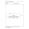 Lucide XIRAX - Spot plafond - LED Dim to warm - GU10 (MR16) - 4x5W 2200K/3000K - Blanc