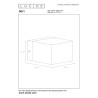 Lucide DEVI - Applique murale - 1xG9 - Blanc