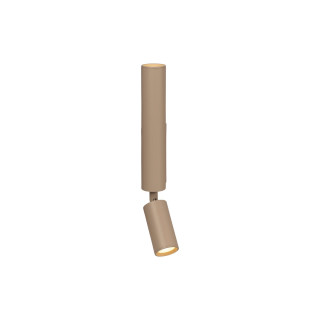 Lucide OTIMO - Spot mural / Applique mural - 2xGU10 (MR16) - Taupe - Essential