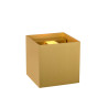 Lucide XIO - Applique murale - LED Dim. - G9 - 1x4W 2700K - Angle du faisceau réglable - Or Mat / Laiton
