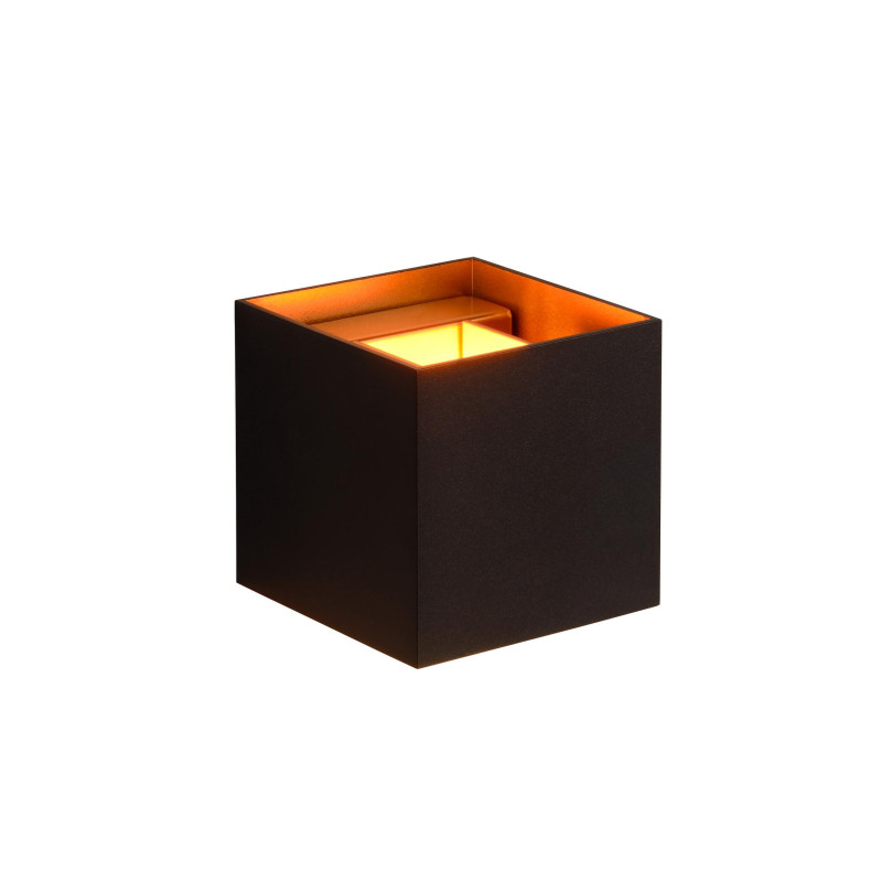 Lucide XIO - Applique murale - LED Dim. - G9 - 1x4W 2700K - Angle du faisceau réglable - Noir
