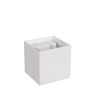 Lucide XIO - Applique murale - LED Dim. - G9 - 1x4W 2700K - Angle du faisceau réglable - Blanc