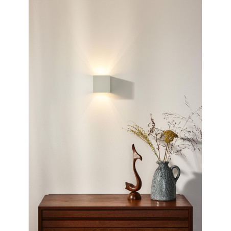 Lucide XIO - Applique murale - LED Dim. - G9 - 1x4W 2700K - Angle du faisceau réglable - Blanc