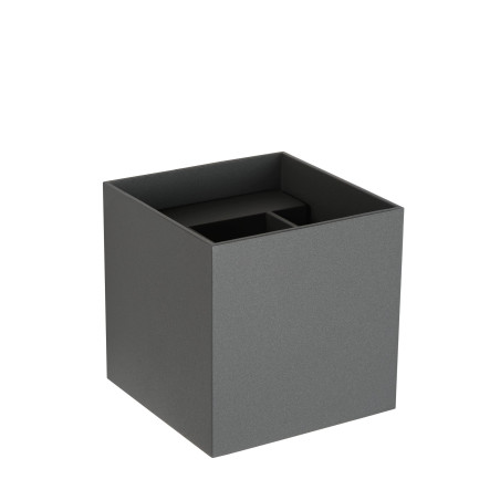 Lucide XIO - Applique murale - LED Dim. - G9 - 1x4W 2700K - Angle du faisceau réglable - Gris