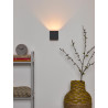 Lucide XIO - Applique murale - LED Dim. - G9 - 1x4W 2700K - Angle du faisceau réglable - Gris