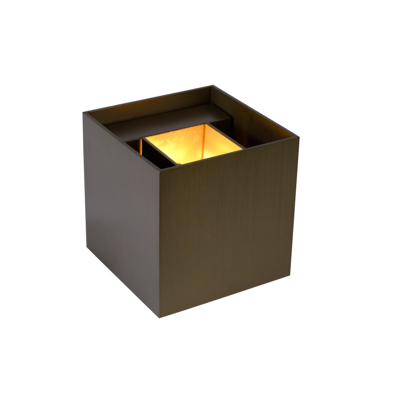 Lucide XIO - Applique murale - LED Dim. - G9 - 1x4W 2700K - Angle du faisceau réglable - Rouille