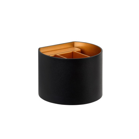 Lucide XIO - Applique murale - LED Dim. - G9 - 1x3,5W 2700K - Angle du faisceau réglable - Noir