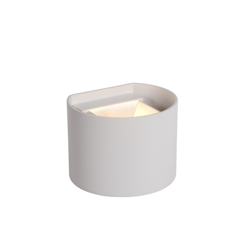 Lucide XIO - Applique murale - LED Dim. - G9 - 1x3,5W 2700K - Angle du faisceau réglable - Blanc