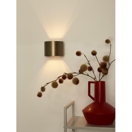 Lucide XIO - Applique murale - LED Dim. - G9 - 1x3,5W 2700K - Angle du faisceau réglable - Rouille