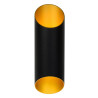 Lucide QUIRIJN - Applique murale - Ø 10 cm - 1xG9 - Noir