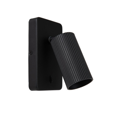 Lucide CLUBS - Lampe de chevet / Applique mural - 1xGU10 (MR16) - Noir