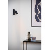 Lucide CLUBS - Lampe de chevet / Applique mural - 1xGU10 (MR16) - Noir