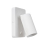 Lucide CLUBS - Lampe de chevet / Applique mural - 1xGU10 (MR16) - Blanc