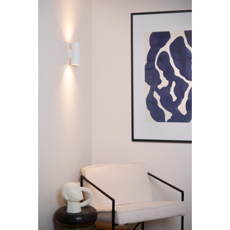 Lucide BONDI - Spot mural / Applique mural - 2xGU10 (MR16) - Blanc