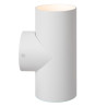 Lucide BONDI - Spot mural / Applique mural - 2xGU10 (MR16) - Blanc