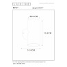 Lucide BONDI - Spot mural / Applique mural - 2xGU10 (MR16) - Blanc