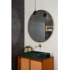 Lucide PRESTON - Suspension Salle de bains - Ø 10 cm - 1xGU10 (MR16) - IP44 - Noir