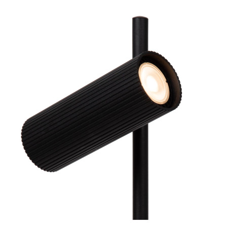 Lucide CLUBS - Lampe de bureau - 1xGU10 (MR16) - Noir