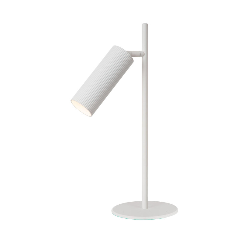 Lucide CLUBS - Lampe de bureau - 1xGU10 (MR16) - Blanc
