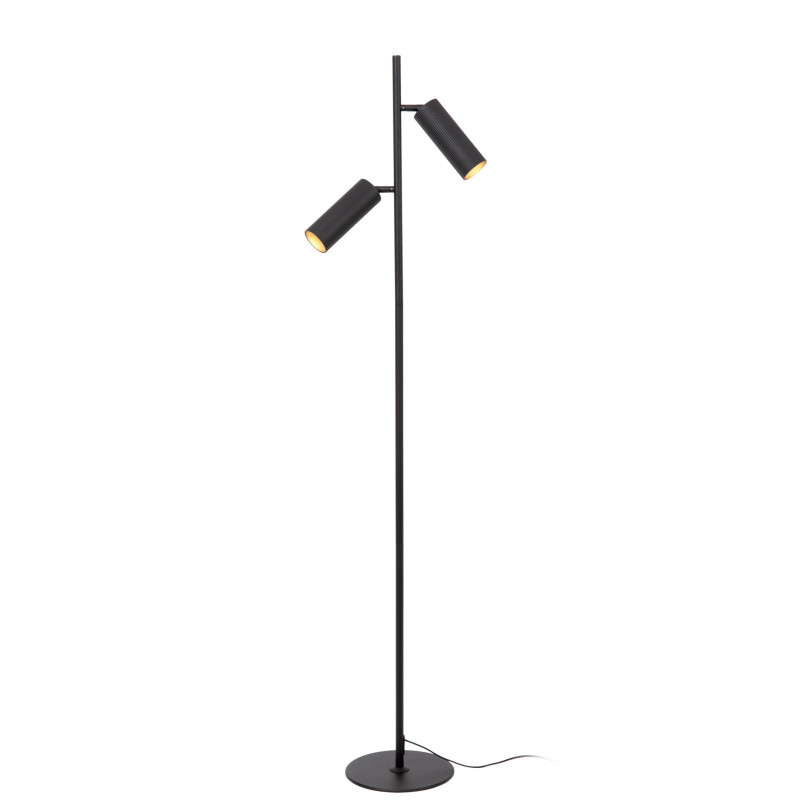 Lucide CLUBS - Lampadaire - 2xGU10 (MR16) - Noir