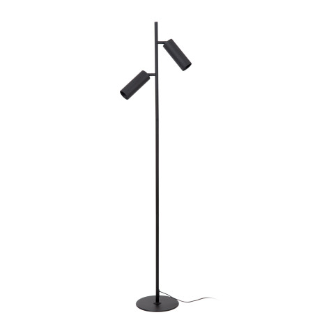 Lucide CLUBS - Lampadaire - 2xGU10 (MR16) - Noir