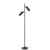 Lucide CLUBS - Lampadaire - 2xGU10 (MR16) - Noir