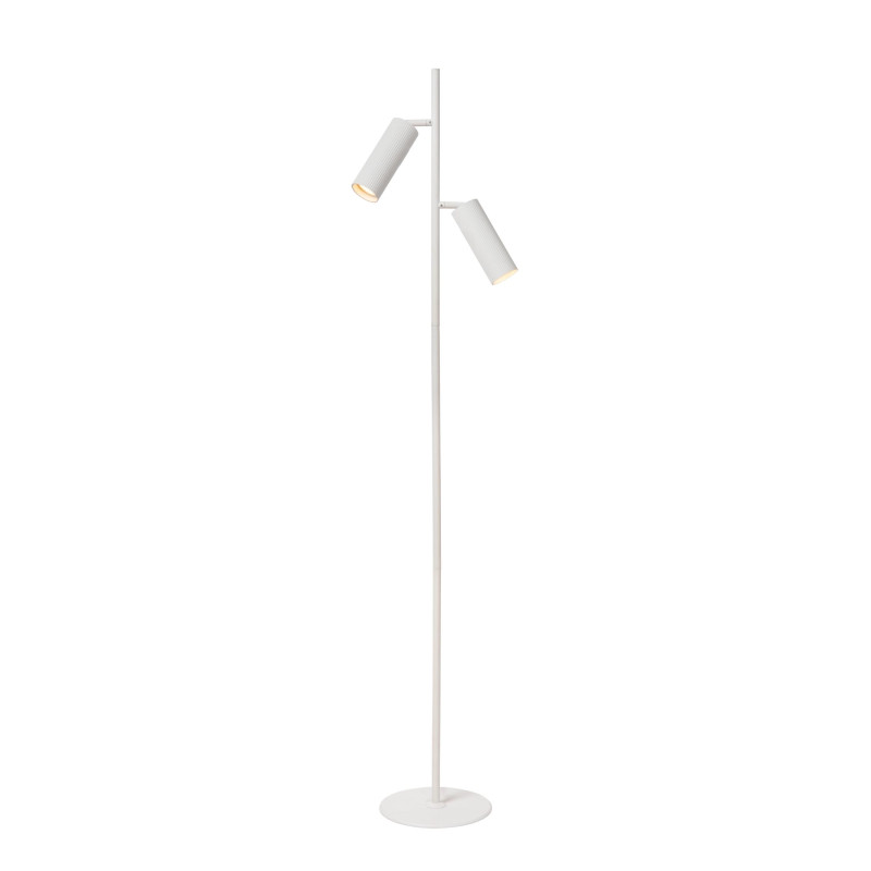 Lucide CLUBS - Lampadaire - 2xGU10 (MR16) - Blanc
