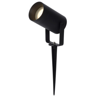 Lucide TAYLOR - Spot de jardin - Ø 10 cm - 1xGU10 (MR16) - IP65 - Noir