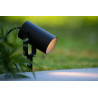 Lucide TAYLOR - Spot de jardin - Ø 10 cm - 1xGU10 (MR16) - IP65 - Noir