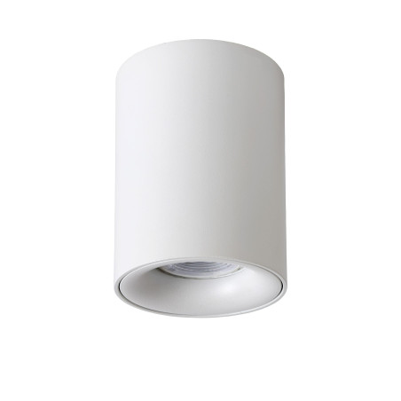 Lucide BENTOO-LED - Spot plafond - Ø 8 cm - LED Dim. - GU10 (MR16) - 1x5W 3000K - Blanc