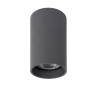 Lucide DELTO - Spot plafond - Ø 5,5 cm - LED Dim to warm - GU10 (MR16) - 1x5W 2200K/3000K - Gris