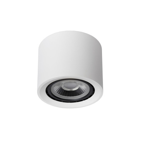 Lucide FEDLER - Spot plafond - Ø 12 cm - LED Dim to warm - GU10 (ES111) - 1x12W 2200K/3000K - Blanc