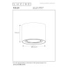 Lucide FEDLER - Spot plafond - Ø 12 cm - LED Dim to warm - GU10 (ES111) - 1x12W 2200K/3000K - Blanc