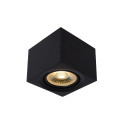 Lucide FEDLER - Spot plafond - LED Dim to warm - GU10 (ES111) - 1x12W 2200K/3000K - Noir