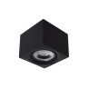 Lucide FEDLER - Spot plafond - LED Dim to warm - GU10 (ES111) - 1x12W 2200K/3000K - Noir