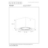Lucide FEDLER - Spot plafond - LED Dim to warm - GU10 (ES111) - 1x12W 2200K/3000K - Noir