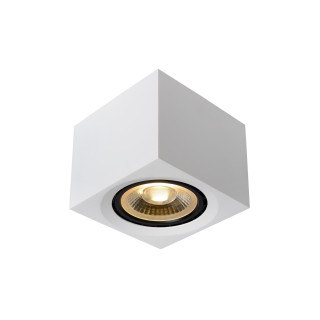 Lucide FEDLER - Spot plafond - LED Dim to warm - GU10 (ES111) - 1x12W 2200K/3000K - Blanc