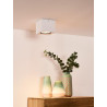 Lucide FEDLER - Spot plafond - LED Dim to warm - GU10 (ES111) - 1x12W 2200K/3000K - Blanc