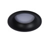 Lucide ZIVA - Spot encastrable Salle de bains - Ø 8,4 cm - 1xGU10 (MR16) - IP44 - Noir