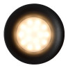 Lucide ZIVA - Spot encastrable Salle de bains - Ø 8,4 cm - 1xGU10 (MR16) - IP44 - Noir