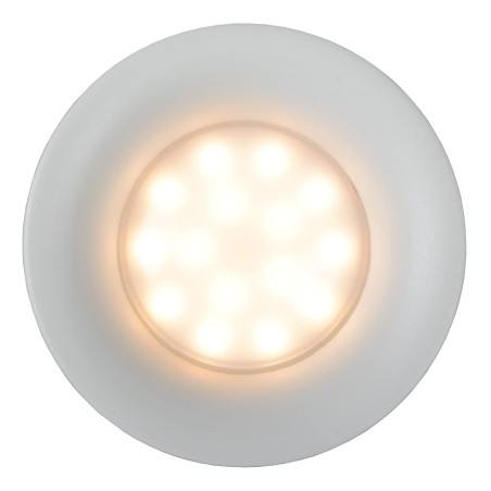 Lucide ZIVA - Spot encastrable Salle de bains - Ø 8,4 cm - 1xGU10 (MR16) - IP44 - Blanc