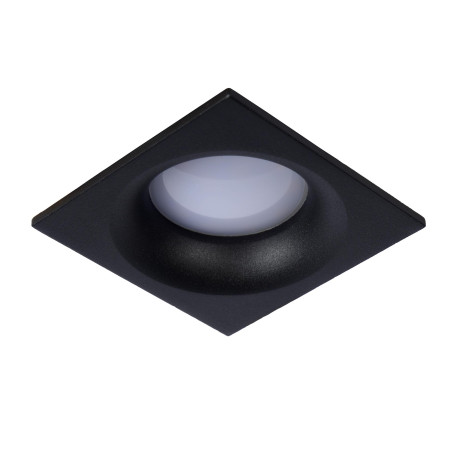 Lucide ZIVA - Spot encastrable Salle de bains - 1xGU10 (MR16) - IP44 - Noir