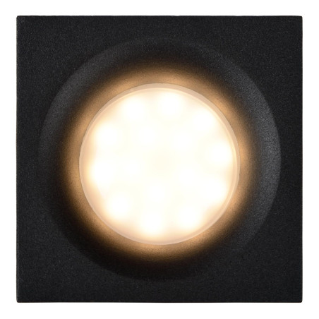 Lucide ZIVA - Spot encastrable Salle de bains - 1xGU10 (MR16) - IP44 - Noir