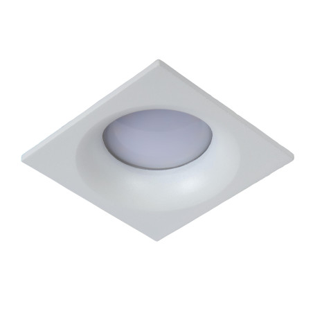 Lucide ZIVA - Spot encastrable Salle de bains - 1xGU10 (MR16) - IP44 - Blanc