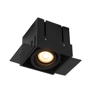 Lucide TRIMLESS - Spot encastrable - 1xGU10 (MR16) - Noir