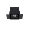 Lucide TRIMLESS - Spot encastrable - 1xGU10 (MR16) - Noir