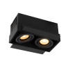 Lucide TRIMLESS - Spot encastrable - 2xGU10 (MR16) - Noir