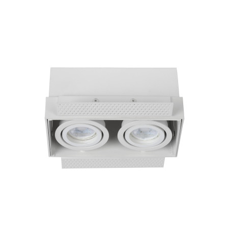 Lucide TRIMLESS - Spot encastrable - 2xGU10 (MR16) - Blanc